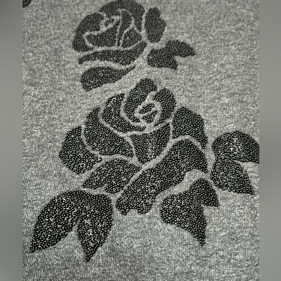 Michel Studio Beaded sweatshirt 1x - Picture 2 of 5